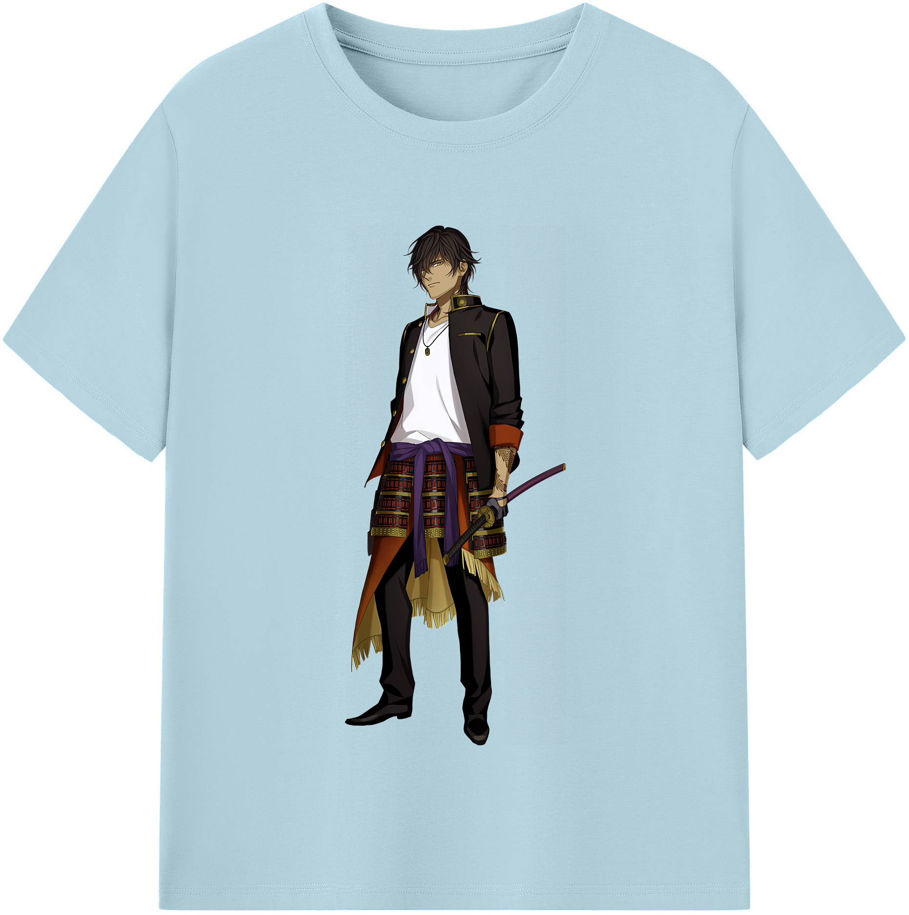 （画像用） 刀剣乱舞 Touken Ranbu 綿100％半袖Tシャツ（フロントプリント）